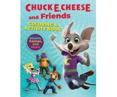 KNYGA Chuck E. Chuck E. Cheese Chuck E. Cheese &amp; Friends Coloring &amp; Activity Book
