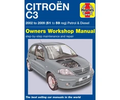 KNYGA Citroen C3 Petrol &amp; Diesel (02 - 09) Haynes Repair Manual