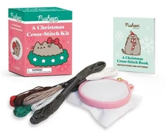 KNYGA Claire Belton Pusheen: A Christmas Cross-Stitch Kit