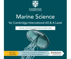 KNYGA Claire Brown Cambridge International AS &amp; A Level Marine Science Digital Teacher's Resource Access Card