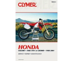 KNYGA Clymer Publications Honda CR250R (1988-1991) &amp; CR500R (1988-2001) Motorcycle Service Repair Manual
