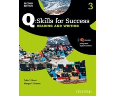 KNYGA Colin S Ward Q: Skills for Success: Level 3: Reading &amp; Writing Student Book with iQ Online