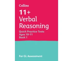KNYGA Collins 11 11+ Verbal Reasoning Quick Practice Tests Age 10-11 (Year 6) Book 1