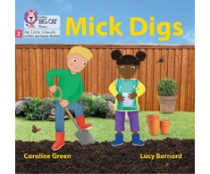 KNYGA Collins Big Cat Mick Digs, Phase 2 Set 3 Blending Practice