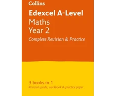 KNYGA Collins Collins A-level Edexcel Maths A level Year 2 All-in-One Complete Revision and Practice