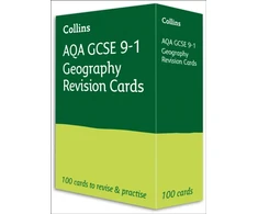 KNYGA Collins Collins Gcse AQA GCSE 9-1 Geography Revision Cards