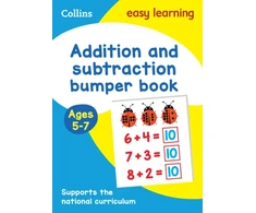 KNYGA Easy Addition and Subtraction Bumper Book Ages 5-7