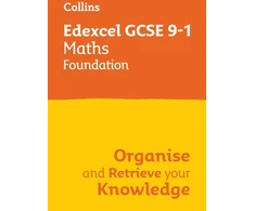 KNYGA Collins Gcse Edexcel GCSE 9-1 Maths Foundation Organise and Retrieve Your Knowledge