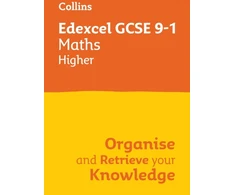 KNYGA Collins Gcse Edexcel GCSE 9-1 Maths Higher Organise and Retrieve Your Knowledge