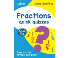 KNYGA Collins Uk Fractions Quick Quizzes Ages 5-7