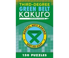 KNYGA Conceptis Conceptis Puzzles Third-Degree Žalias Belt Kakuro