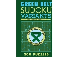 KNYGA Conceptis Puzzles Žalias Belt Sudoku Variants