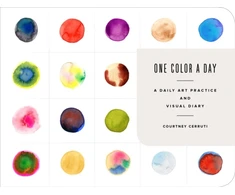 KNYGA Courtney Cerruti One Color a Day Sketchbook