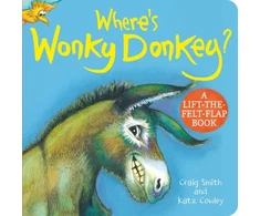 KNYGA Craig Smith Where's Wonky Donkey? Felt Flaps