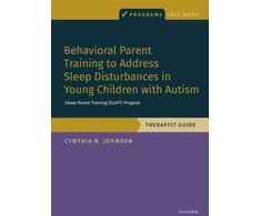 KNYGA Cynthia R Johnson Behavioral Parent Training to Address Sleep Disturbances in Young Children with ASD
