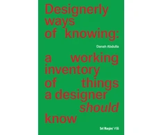 KNYGA Danah Abdulla Designerly ways of knowing