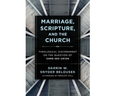 KNYGA Darrin W. Snyder Belousek Marriage, Scripture, and the Church – Theological Discernment on the Question of Same–Sex Union