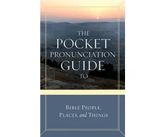 KNYGA David C Cook Pckt Pronunciation GT Bible Pe