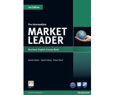KNYGA David Cotton Market Leader 3rd Edition Pre-Intermediate Coursebook &amp; DVD-Rom Pack