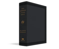 KNYGA David Jeremiah Jeremiah Study Bible, ESV, Juodas LeatherLuxe