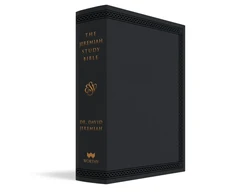 KNYGA David Jeremiah Jeremiah Study Bible, ESV, Juodas LeatherLuxe (Indexed)