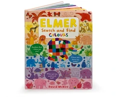 KNYGA David Mckee Elmer Search and Find Colours