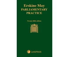 KNYGA David Natzler Erskine May: Parliamentary Practice