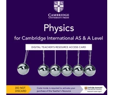 KNYGA David Sang Cambridge International AS &amp; A Level Physics Digital Teacher's Resource Access Card