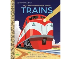 KNYGA Dennis R Shealy My Little Golden Book About Trains