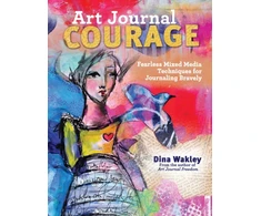 KNYGA Dina Wakley Art Journal Courage