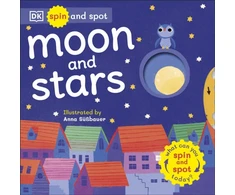 KNYGA Dk Publishing Spin and Spot: Moon and Stars