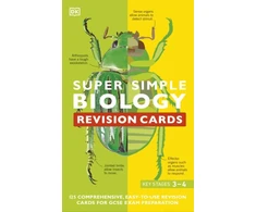 KNYGA Dk Publishing Super Simple Biology Revision Cards Key Stages 3 and 4