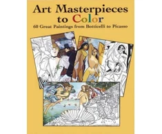 KNYGA Dover Publications Art Masterpieces to Colour