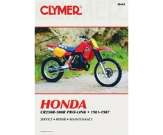 KNYGA Ed Scott Honda CR250R-500R Pro-Link Motorcycle (1981-1987) Service Repair Manual