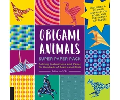 KNYGA Editors Of Cpi Origami Animals Super Paper Pack