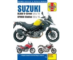 KNYGA Editors of Haynes Manuals Suzuki DL650 V-Strom &amp; SFV650 Gladius (04 - 19)
