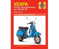 KNYGA Editors of Haynes Manuals Vespa P/PX125, 150 &amp; 200 Scooters (incl. LML Star 2T) (78-17)