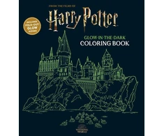 KNYGA Editors of Thunder Bay Press Harry Potter Glow-in-the-Dark Coloring Book