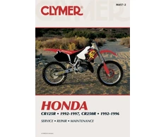 KNYGA Edward Jacobs Honda CR125R (1992-1997) &amp; CR250R (1992-1996) Motorcycle Service Repair Manual