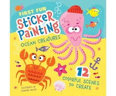KNYGA Edward Miller Iii First Fun Sticker Painting: Ocean Creatures
