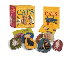 KNYGA Eliza Berkowitz For the Love of Cats: A Wooden Magnet Set