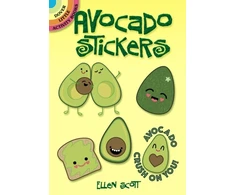 KNYGA Ellen Scott Avocado Stickers