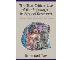 KNYGA Emanuel Tov Text-Critical Use of the Septuagint in Biblical Research