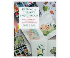 KNYGA Emma Block Keeping a Creative Sketchbook, Build Your Artistic Practice for a Joyfully Inspired Life
