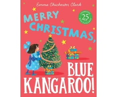 KNYGA Emma Chichester Clark Merry Christmas, Mėlyna Kangaroo!