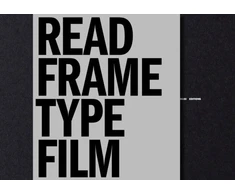 KNYGA Enrico Camporesi Read Frame Type Film, Or, Written on the Screen