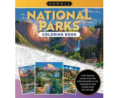KNYGA Eric Dowdle National Parks Coloring Book