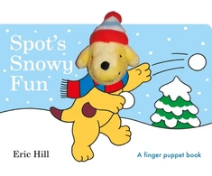 KNYGA Eric Hill Spot's Snowy Fun Finger Puppet Book