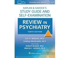 KNYGA Eric Rashad Williams Kaplan &amp; Sadock’s Study Guide and Self-Examination Review in Psychiatry: Print + eBook with Multimedia