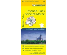 KNYGA Essonne, Paris, Seine-et-Marne - Michelin Local Map 312